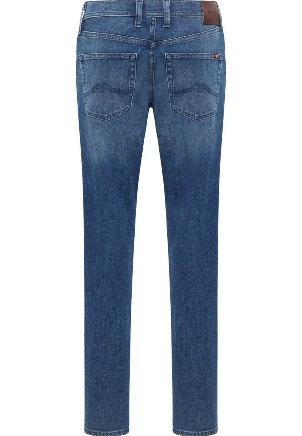 MĘSKIE SPODNIE JEANSOWE MUSTANG DENVER STRAIGHT DENIM BLUE 1014607 5000 903