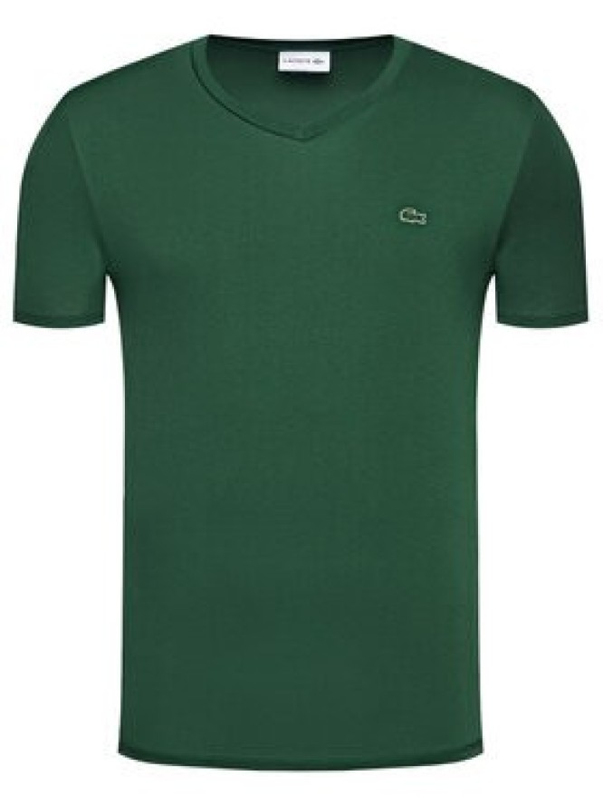 Lacoste T-Shirt TH6710 Zielony Regular Fit