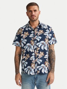 Petrol Industries Koszula M-1050-SIS418 Granatowy Regular Fit