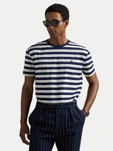 Polo Ralph Lauren T-Shirt 710803479030 Biały Custom Slim Fit