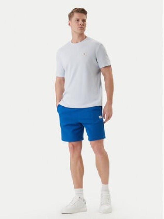 Calvin Klein Jeans T-Shirt LV04RD008G Niebieski Regular Fit