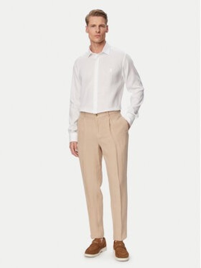 KARL LAGERFELD Koszula 605084 562791 Biały Regular Fit