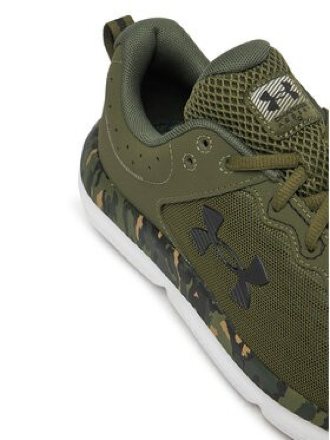 Under Armour Buty do biegania UA Charged Assert 10 Camo 3027036 Zielony