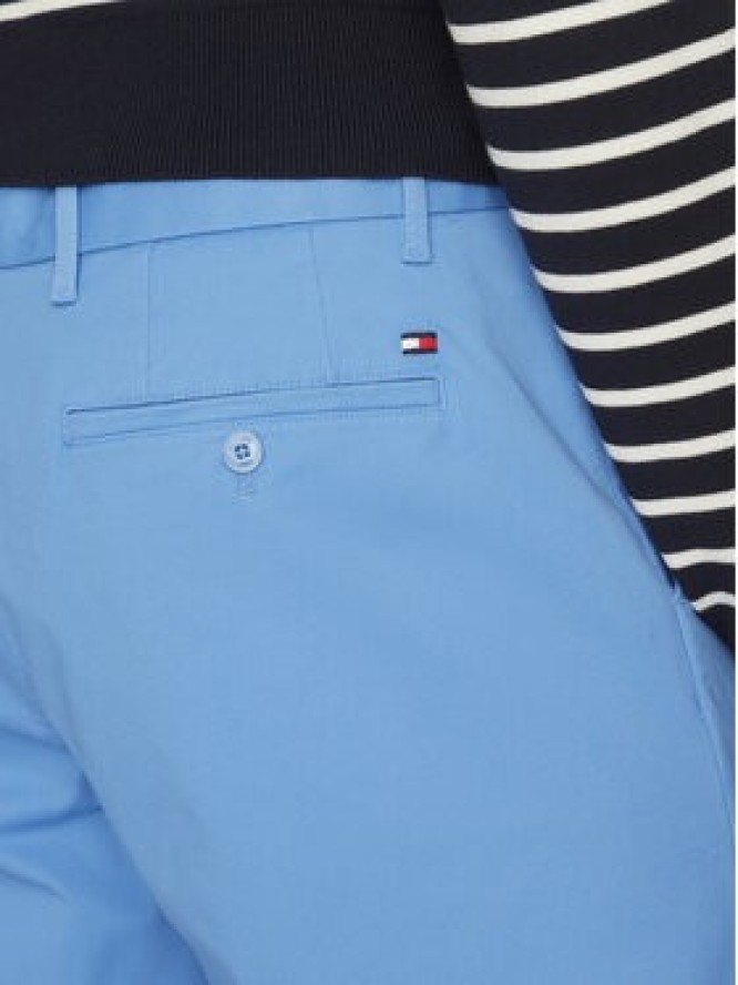 Tommy Hilfiger Szorty materiałowe Harlem MW0MW23568 Błękitny Regular Fit