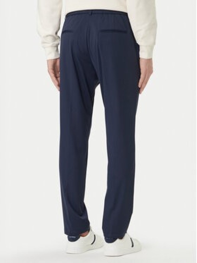 Guess Chinosy M5BB75 WHHO2 Granatowy Slim Fit