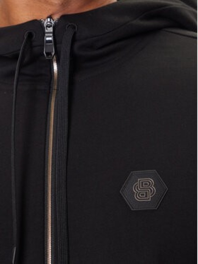 BOSS Bluza Saggy Future 50545581 Czarny Relaxed Fit