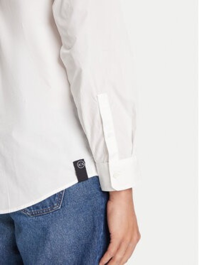 Armani Exchange Koszula XM000959 AF12994 U0009 Biały Regular Fit