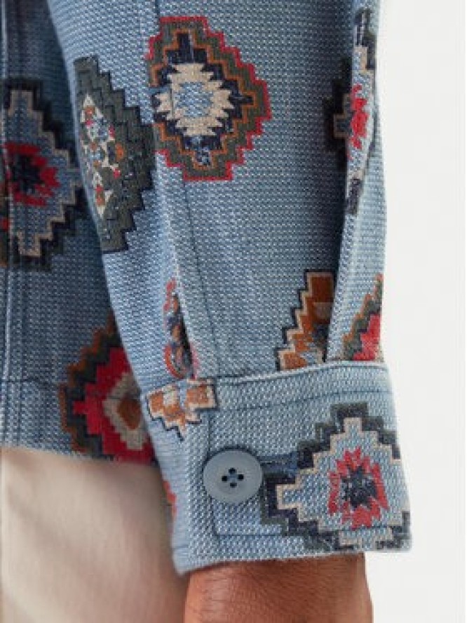 Mustang Kurtka przejściowa Dayton 1016956 Niebieski Regular Fit