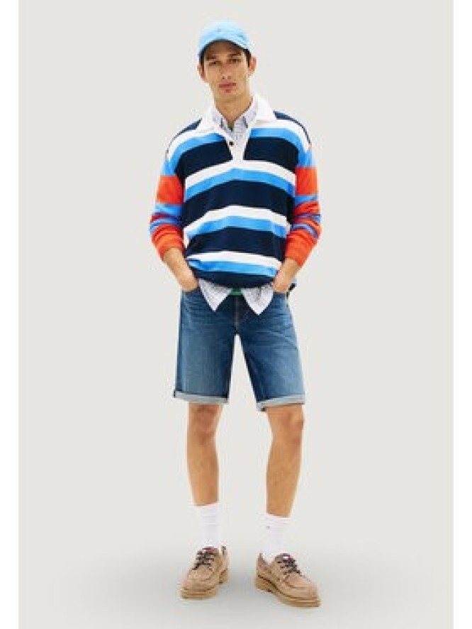 Tommy Jeans Szorty jeansowe Ronnie DM0DM22980 Granatowy Slim Fit