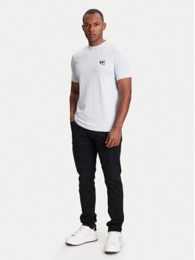 KARL LAGERFELD T-Shirt 755710 553224 Turkusowy Slim Fit