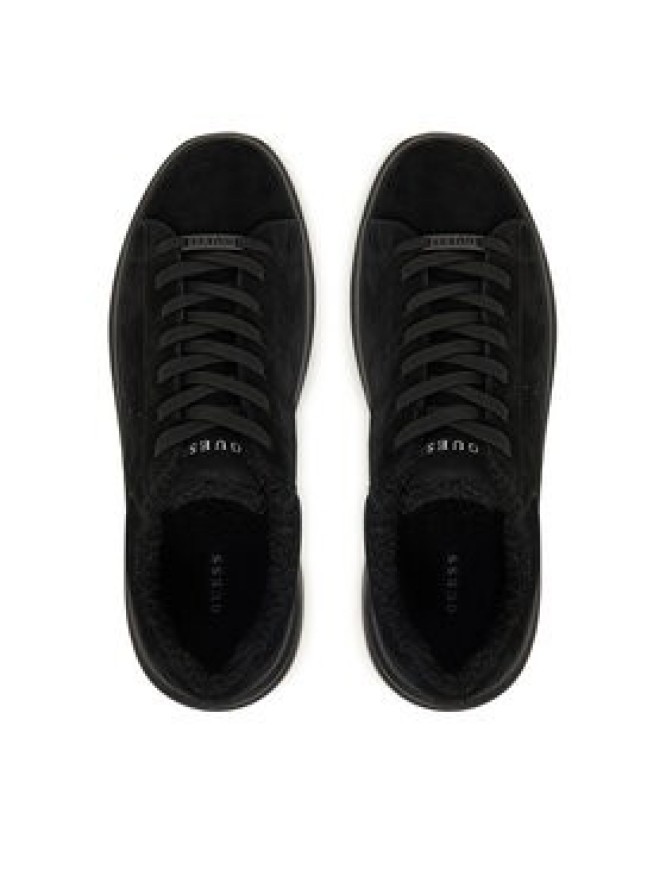 Guess Sneakersy FMFBAN LEP12 Czarny