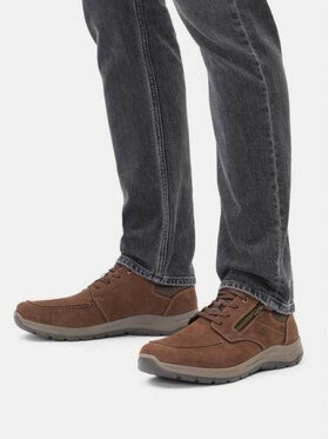 Rieker Półbuty 03601-22 Brązowy