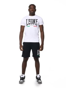 Zestaw męski T-shirt + szorty bermudy z logo Vintage