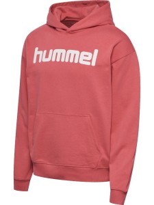 hummel Bluza z kapturem hmlSIGNATURE z bawełny organicznej — wyraźne logo –