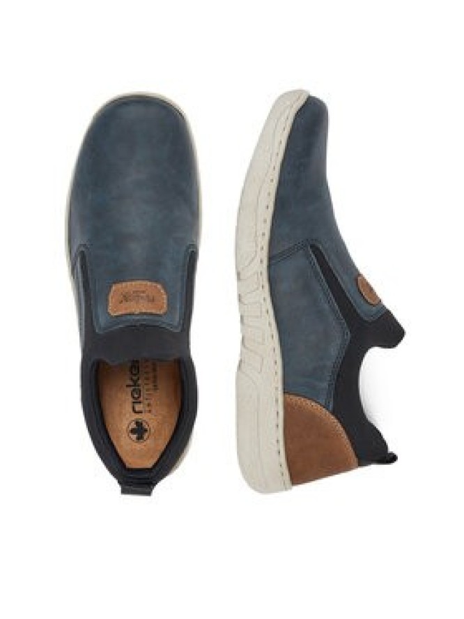 Rieker Półbuty 03555-14 Granatowy