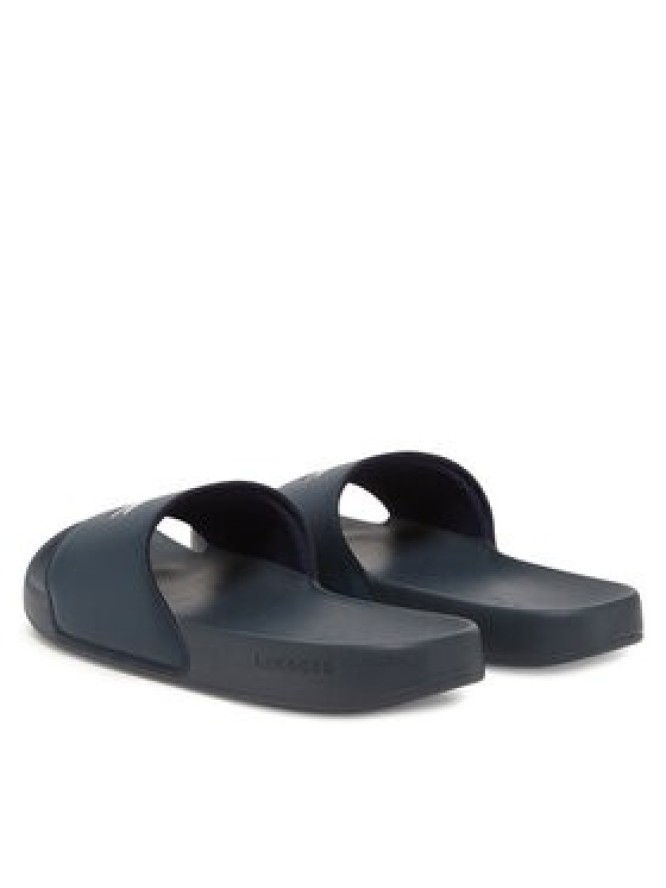 Lacoste Klapki Serve Sliders 7-49CMA0041 Granatowy