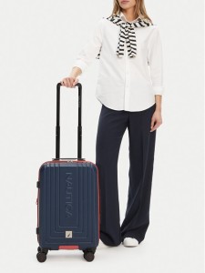 Nautica Walizka średnia CWBEO-NTC-KS-003-07-S Granatowy