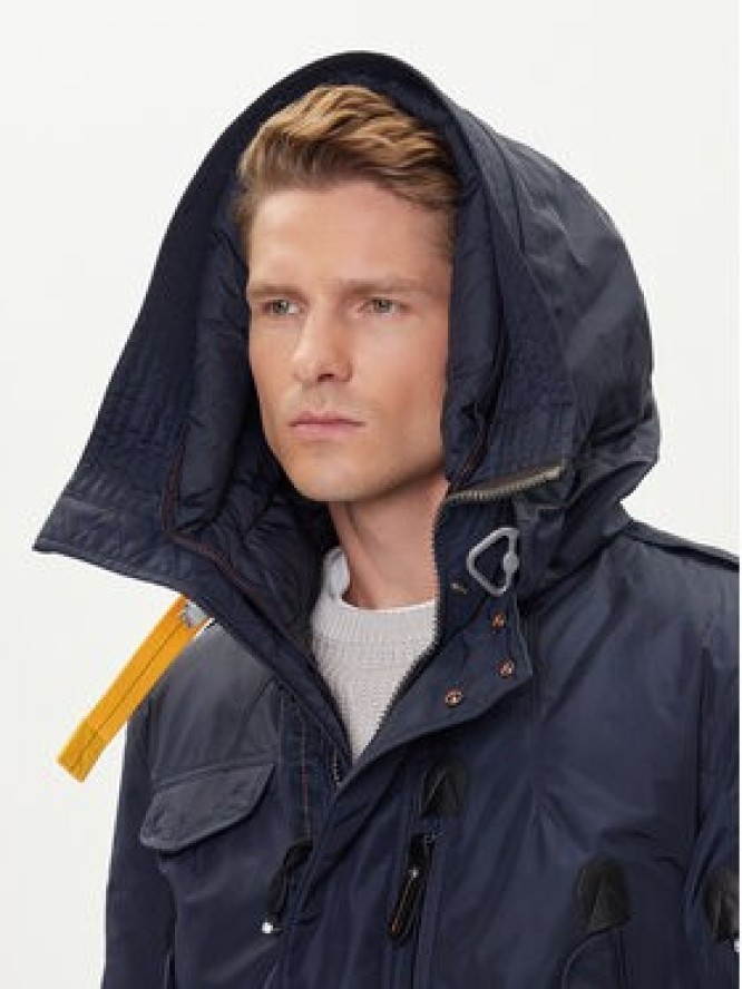 Parajumpers Kurtka puchowa Right Hand 25WMPMJKMA03 Granatowy Regular Fit