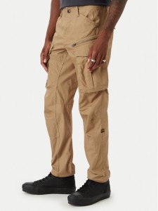 G-Star Raw Spodnie cargo Rovic D02190-D387 Beżowy Tapered Fit