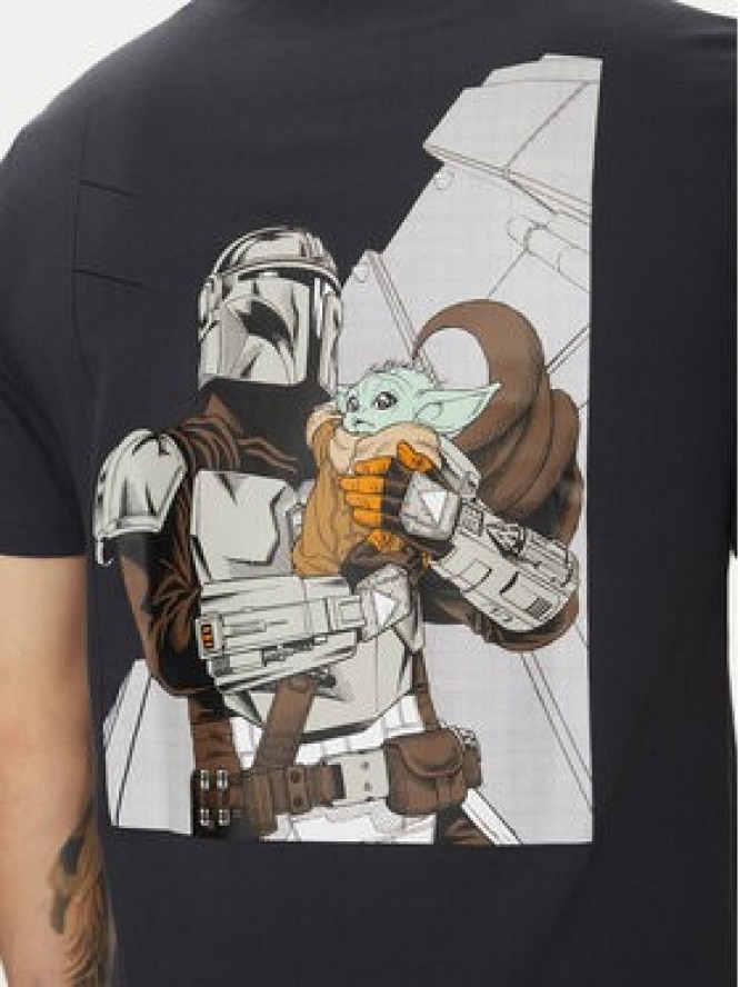 adidas T-Shirt Star Wars The Mandalorian™ JI5716 Szary Regular Fit