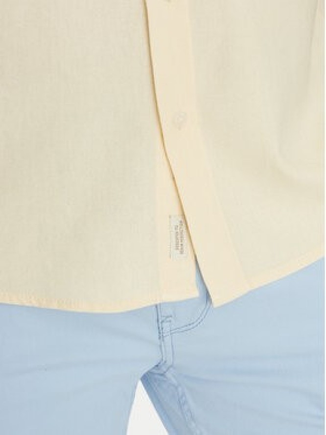 Blend Koszula 20717866 Beżowy Regular Fit