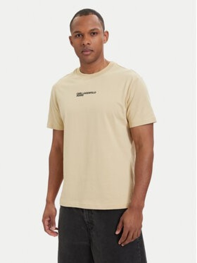 Karl Lagerfeld Jeans T-Shirt B2M17090 Khaki Relaxed Fit