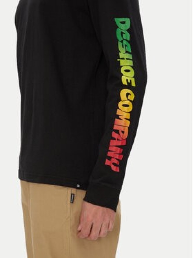 DC Shoes Longsleeve ADYZT05474 Czarny Standard Fit
