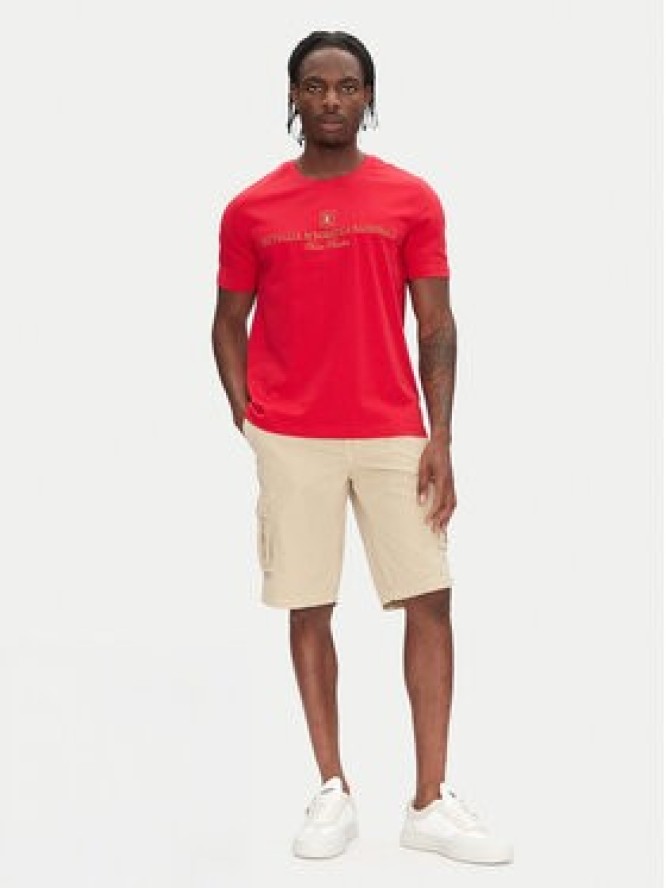 Aeronautica Militare Szorty materiałowe 251BE066CT1122 Beżowy Regular Fit