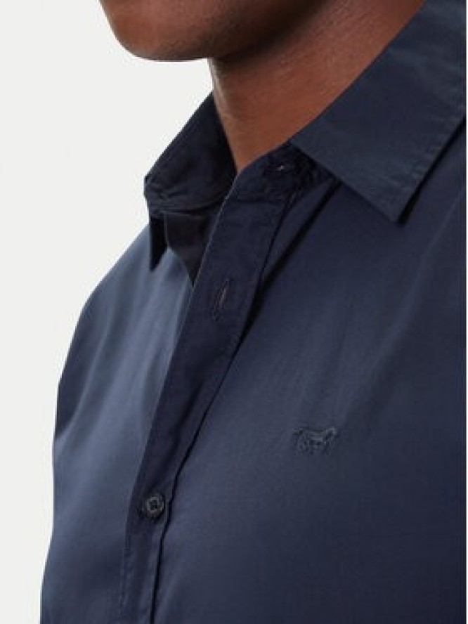 Mustang Koszula Canton 1016951 Granatowy Slim Fit