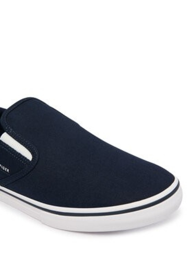 Tommy Hilfiger Tenisówki Vulc Core Slip On FM0FM05689 Granatowy