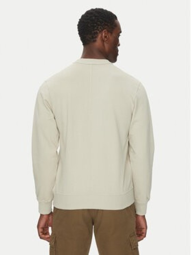 BOSS Bluza 50536779 Beżowy Regular Fit