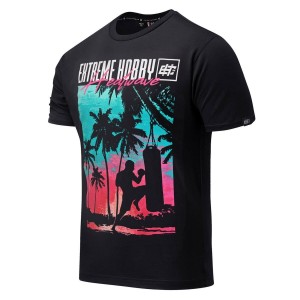Koszulka EXTREME HOBBY męska bawełniana T-shirt EXTREME HOBBY HEATWAVE