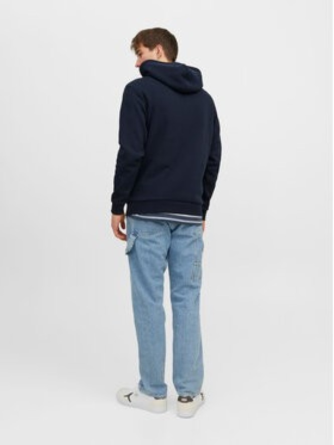 Jack & Jones Bluza Bradley 12249340 Granatowy Relaxed Fit