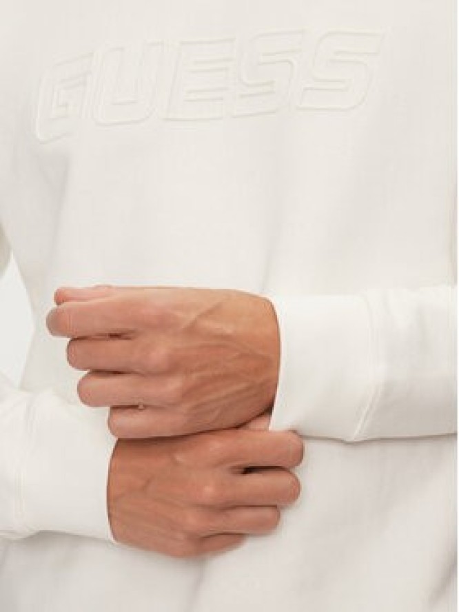 Guess Bluza New Aldwin Z4YQ16 K9V31 Écru Regular Fit