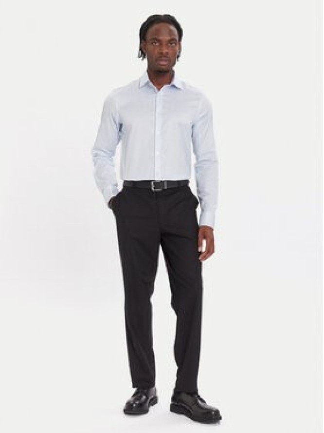 Calvin Klein Koszula LV019EU068 Błękitny Slim Fit