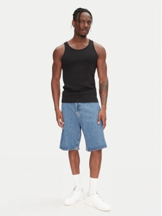 Jack & Jones Szorty jeansowe Alex 12269532 Niebieski Baggy Fit