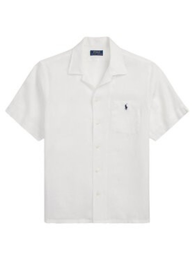 Polo Ralph Lauren Koszula 710966421007 Biały Classic Fit