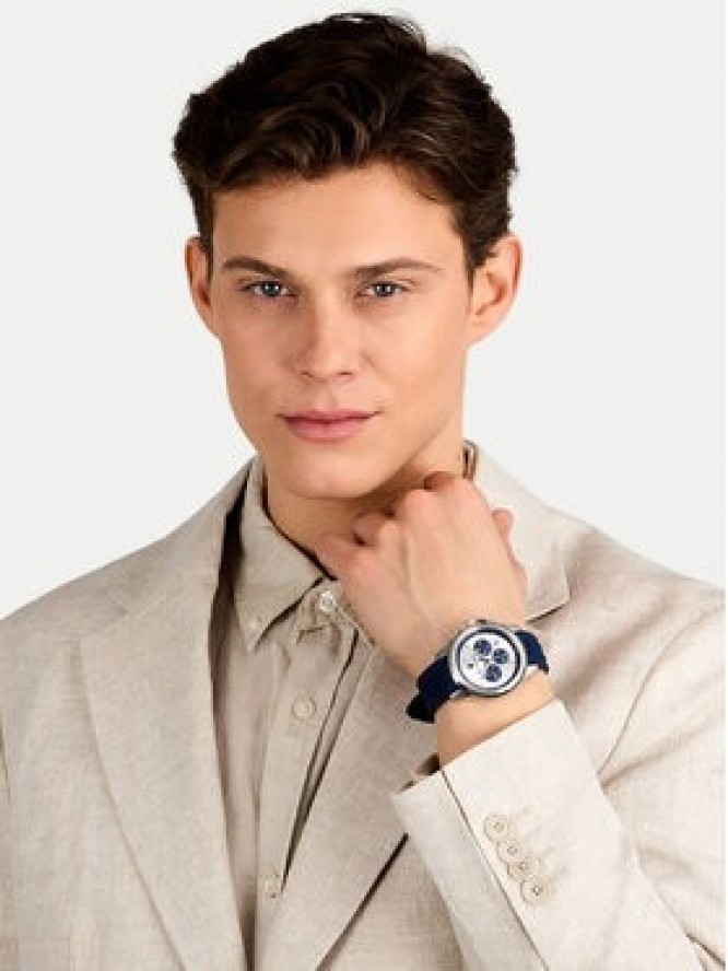 Maserati Zegarek Successo Chronograph R8871621042 Srebrny