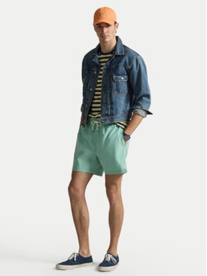 Polo Ralph Lauren Szorty kąpielowe 710957782509 Zielony Regular Fit