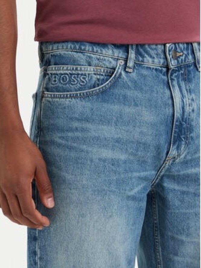 BOSS Jeansy Keyes-2 50566106 Niebieski Regular Fit