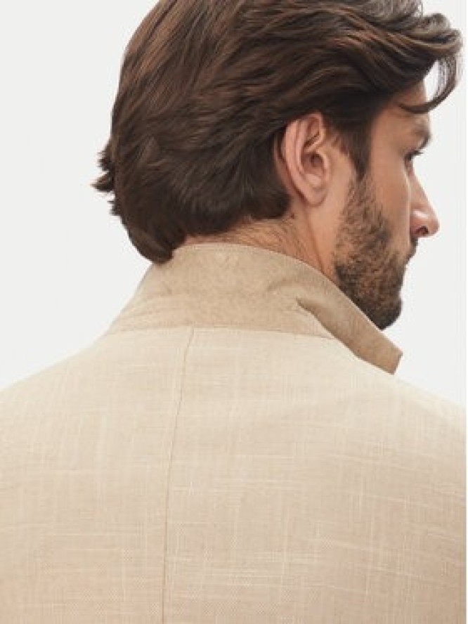 Lindbergh Garnitur 30-606060 Beżowy Slim Fit