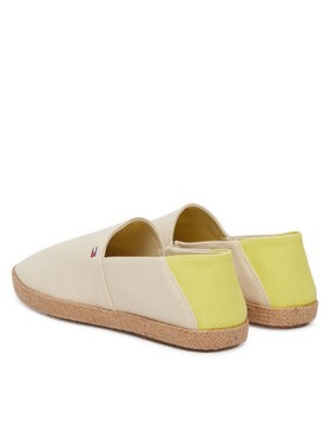 Tommy Hilfiger Espadryle Core Hilfiger Espadrille Textile FM0FM05792 Beżowy