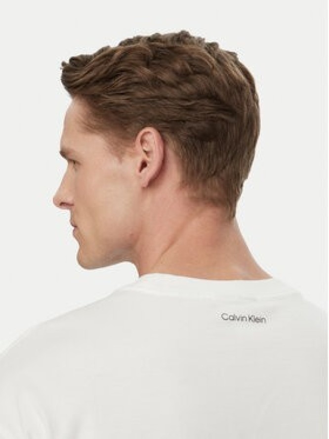 Calvin Klein Jeans T-Shirt LV04RE827G Biały Regular Fit