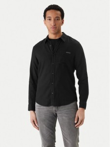 Calvin Klein Jeans Koszula LV04RF121G Czarny Regular Fit