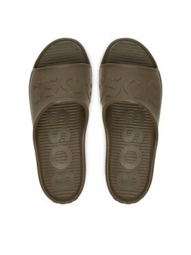 BOSS Klapki Darian 50498207 Zielony