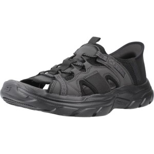 Sandały SKECHERS SLIP-INS REVOLTED SS Czarny