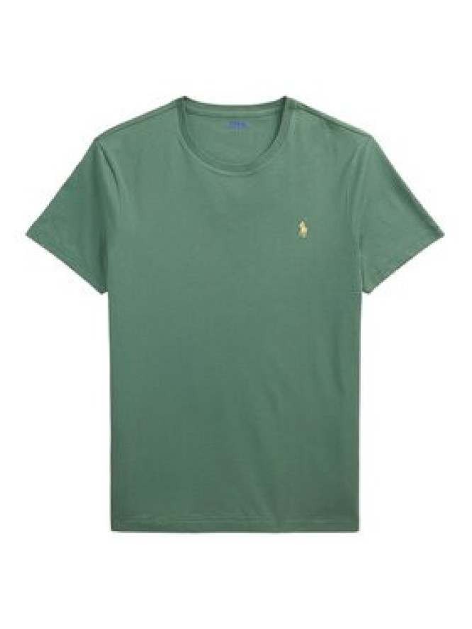 Polo Ralph Lauren T-Shirt 710671438432 Zielony Custom Slim Fit