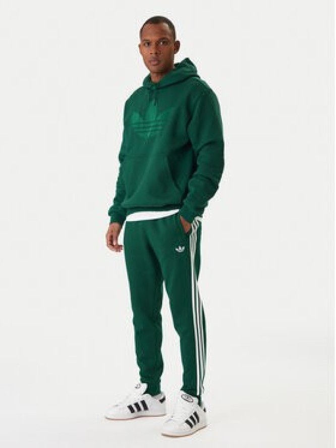 adidas Spodnie dresowe 3-Stripes KE3559 Zielony Slim Fit