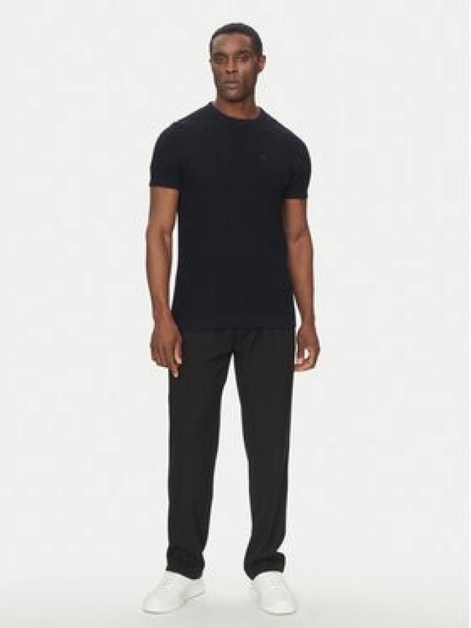 Richmond X Sweter UMP25113TS Granatowy Regular Fit