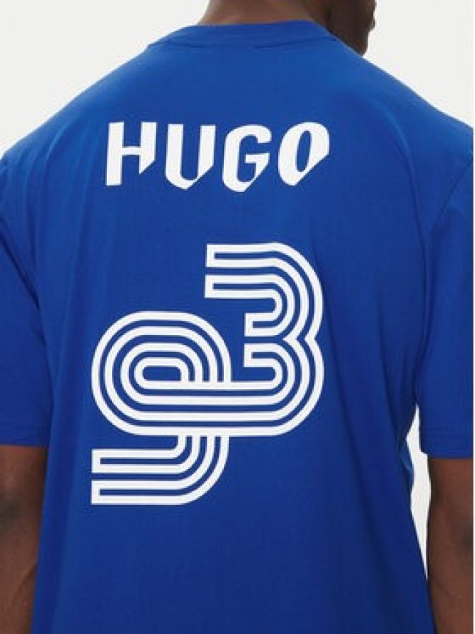 HUGO T-Shirt Nebulop 50541252 Niebieski Regular Fit